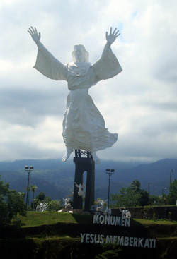Patung Jesus, Pics Courtesy: Bagus Lesmana